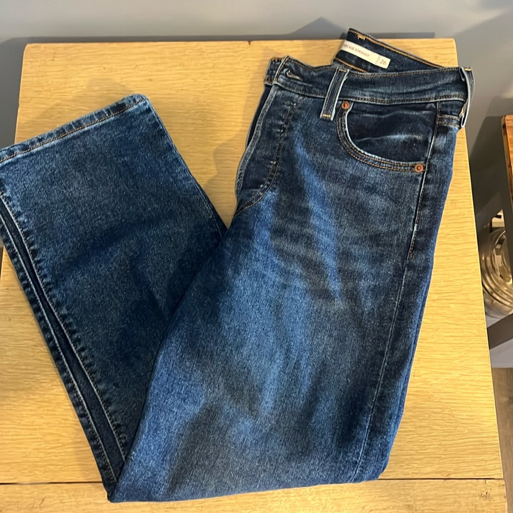 Levi Ribcage Straight Jeans